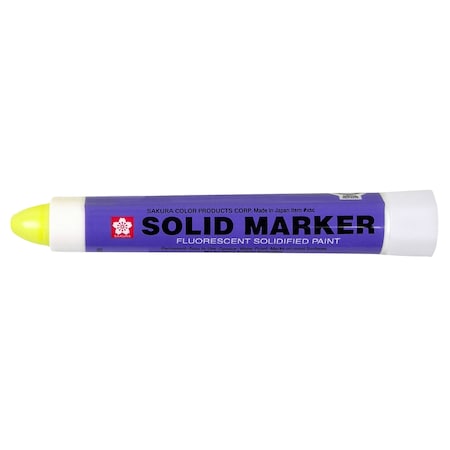 Sakura Solid Paint Marker Original, Fluorescent Lemon Color Family, 12PK XSC-302